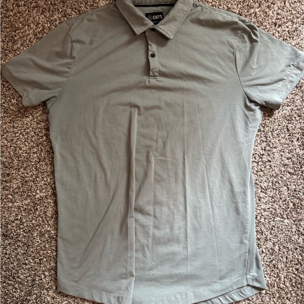 Men's Gray Polo Shirt